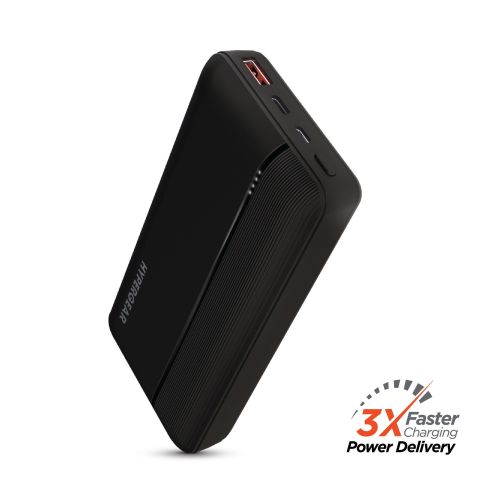 HyperGear 20000mAh 20W PD + USB Power Bank Black HyperGear 20000mAh 20W PD + USB Power Bank Black