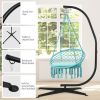 Solid Steel C Hammock Frame Stand