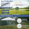 10 x 10 Feet Foldable Outdoor Instant Pop-up Canopy with Carry Bag