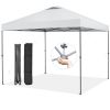 10 x 10 Feet Foldable Outdoor Instant Pop-up Canopy with Carry Bag