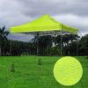 9.6ft*9.6ft EZ Canopy Gazebo Top Replacement Green Glow