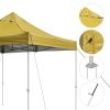 9.6x9.6ft EZ Canopy Gazebo Top Replacement Mineral Yellow