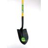 Round Point Shovel - Sturdy 54' Fiberglass Handle - Heavy Duty 14 Gauge Steel Head