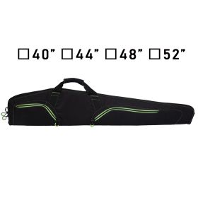 Scoped Rifle Cases Tactical Shotgun Gun Bag (Color: Black, size: 40in)